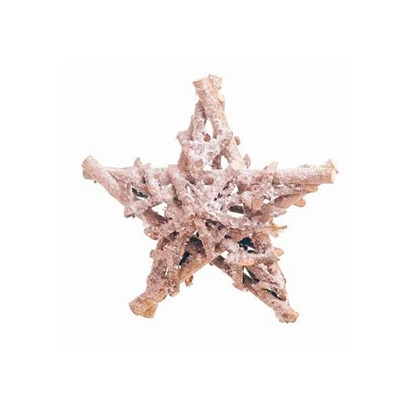 Estrela Rústica Natural P - 20cm - 1 unidade - Cromus - Rizzo