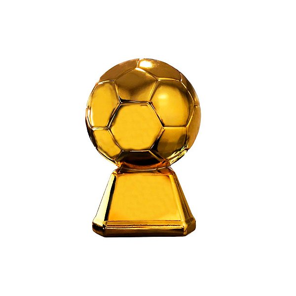 Troféu Decorativo de Plástico - Bola - 1 unidade - Rizzo