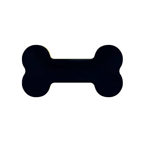 Caixinha Lembrancinha - Ossinho - Preto - 6 unidades - Rizzo