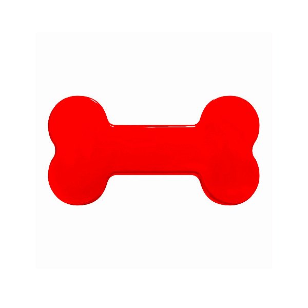 Caixinha Lembrancinha - Ossinho - Vermelho - 6 unidades - Rizzo