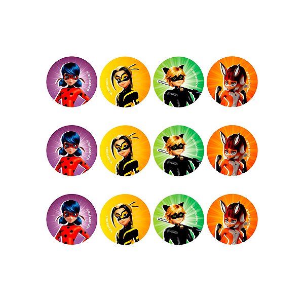 Aplique Imp em EVA - Lady Bug - 12 unidades - Piffer - Rizzo