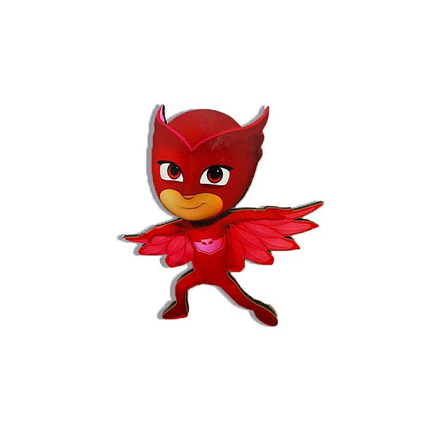 Personagem MDF Owlette - Contém 1 unidade unidades - Rizzo
