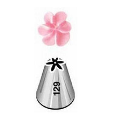 Bico de Confeitar Flor 129 Cake Brasil Rizzo Confeitaria
