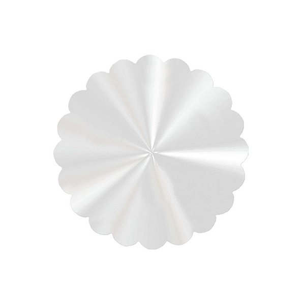 Fundo Redondo Matte Incolor 7cm - 100 unidades - Cromus Rizzo Embalagens