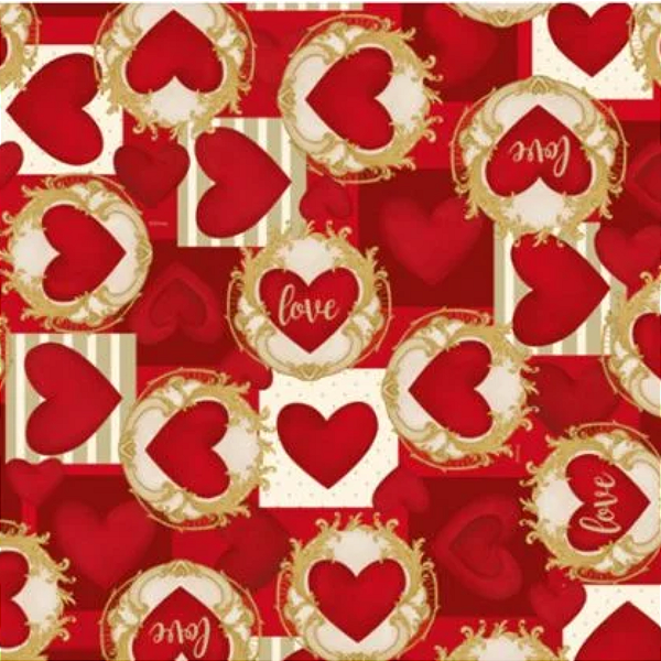 Saco Presente Forever 50x70cm - 25 unidades - Cromus - Rizzo Embalagens