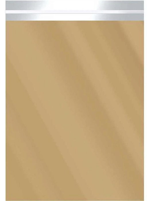 Saco Metalizado com Aba Adesiva Dourado - 30x42cm - 50 unidades - Cromus - Rizzo Embalagens