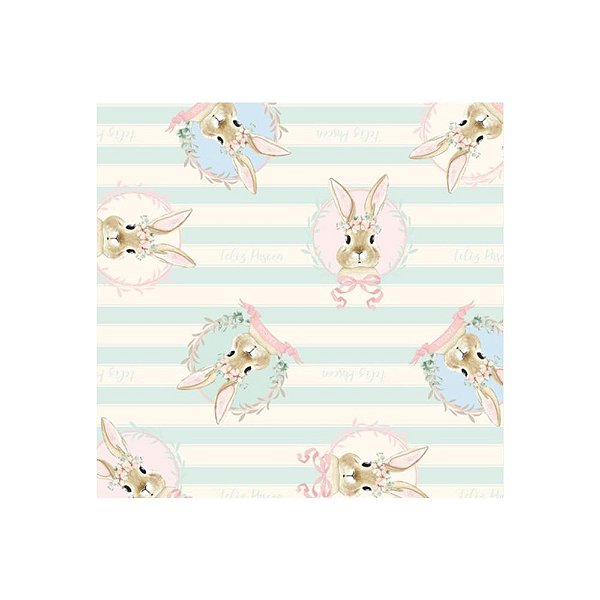 Folha para Ovos de Páscoa Bella Mint 69x89cm - 5 unidades - Cromus Páscoa - Rizzo Embalagens