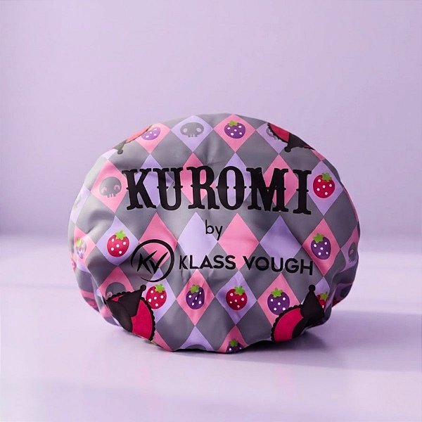 Touca Para Banho Kuromi - Hello Kitty - 25,5cm - 1 unidade - Rizzo