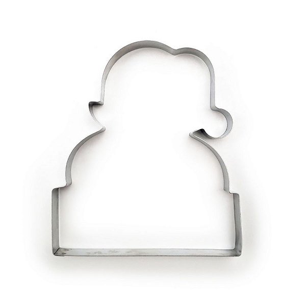 Cortador Placa Papai Noel 2G - Ref. 441 RR Cortadores Rizzo Confeitaria