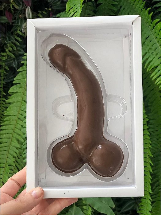 Caixa Erótica Pênis Mod. 901 com 1 cav. Branca com 5 un. Crystal