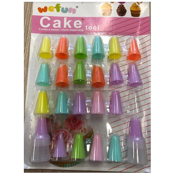Kit Bicos Plásticos 26pcs Blessed