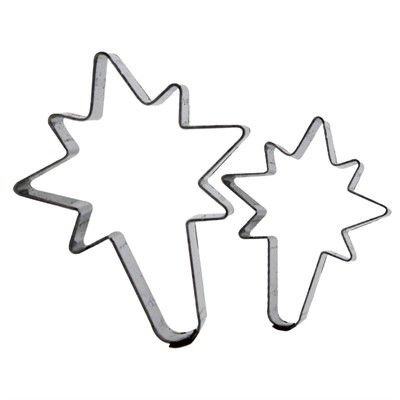 Kit Cortador Estrela 8 Pontas - Ref. 419 RR Cortadores Rizzo Confeitaria