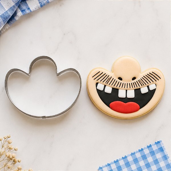 Cortador Boca de Palhaço 1G - Ref. 411 RR Cortadores Rizzo Confeitaria