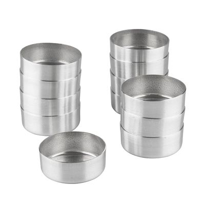 Forma Pão de Mel Sem Cordão 7,3 cm x 2,6 cm N°3 - 12 Unidades  - Caparroz
