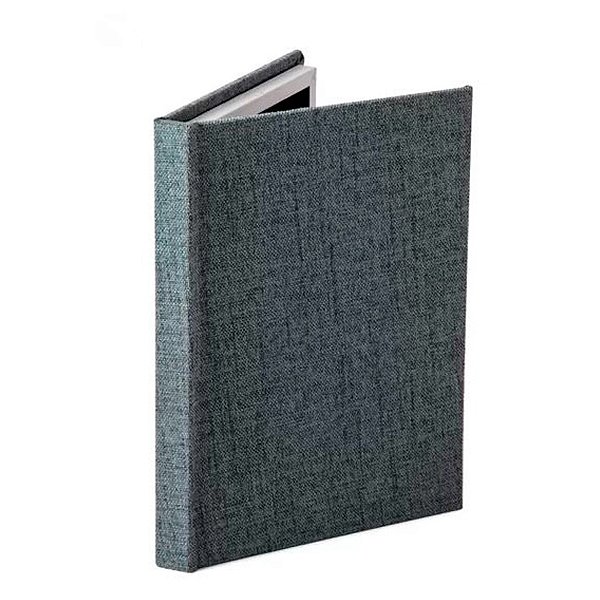 Livro em MDF Caixa com Linho - 25x33x2cm - 1 unidade - Rizzo