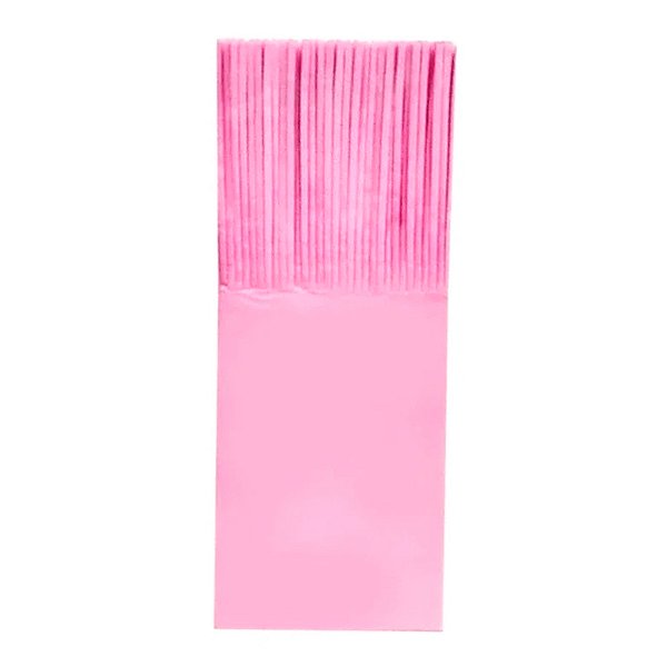 Papel para Bala de Coco - 8,5 x 21,5 cm - Rosa Claro - 48 unidades - CampFestas - Rizzo