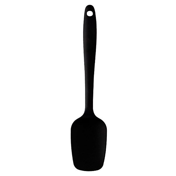Espatula de Silicone - Preta - 21x4,5cm - 1 unidade - Clink - Rizzo