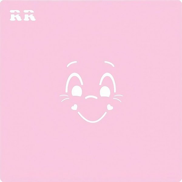 Kit Cortador e Stencil - Margarida Sorridente  - 1 unidade - RR Cortadores - Rizzo