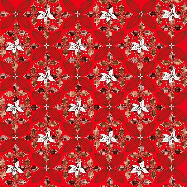 Folha para Ovos de Páscoa Flor de Cacau Vermelho 69x89cm - 25 unidades - Cromus - Rizzo