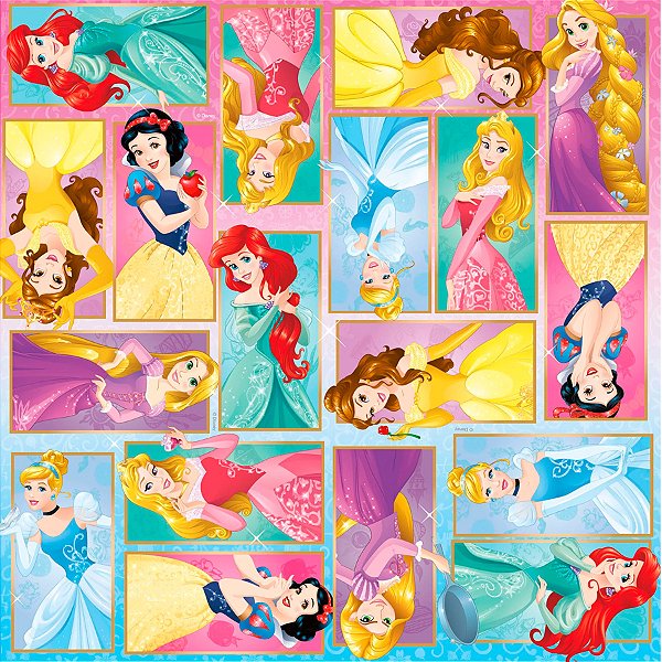 Folha para Ovos de Páscoa Princess Dress 69x89cm - 25 unidades - Cromus - Rizzo