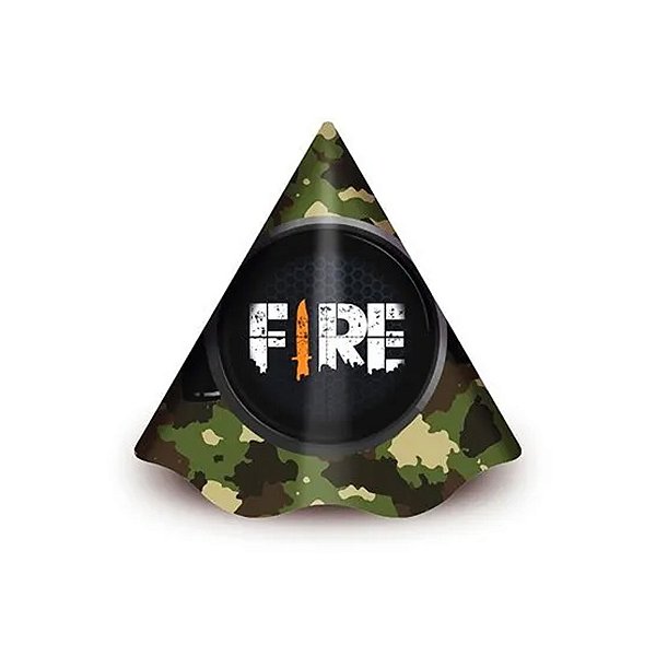 Chapéu Free Fire - 8 unidades - Junco - Rizzo