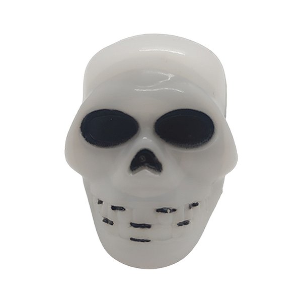 Anel decorativo Caveira Piscante - Halloween - 1 unidade - Rizzo