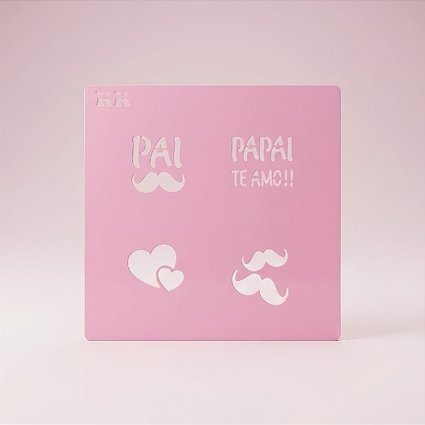 Stencil Pai 1 - Ref. 4068 - 1 unidade - RR Cortadores - Rizzo