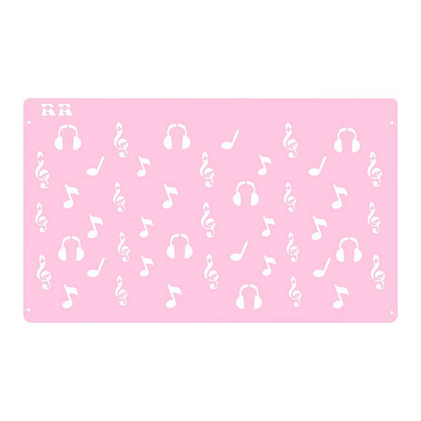Stencil Notas Musicais 1 - Ref. 3032 - 1 unidade - RR Cortadores - Rizzo
