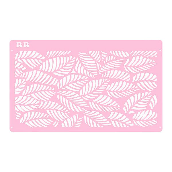 Stencil Folhagem 1 - Ref. 3030 - 1 unidade - RR Cortadores - Rizzo
