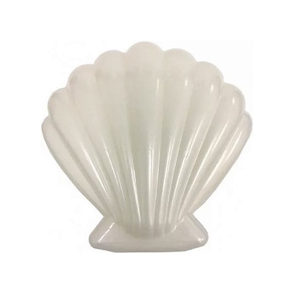 Concha Decorativa - Branco Perola - 1 unidade - Rizzo