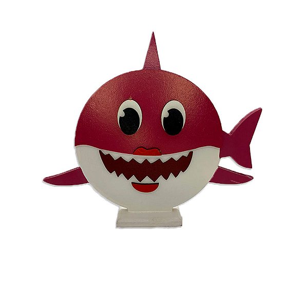 Personagem MDF Mommy Shark - 1 unidade - Rizzo