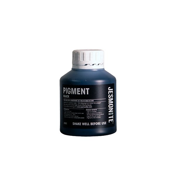 Pigmento Preto (Black) 200g - 1 unidade - Jesmonite - Rizzo