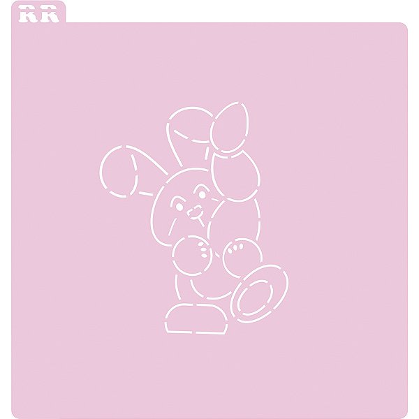 Stencil Aquarela - Ref. 4051 - 1 unidade - RR CORTADORES - Rizzo