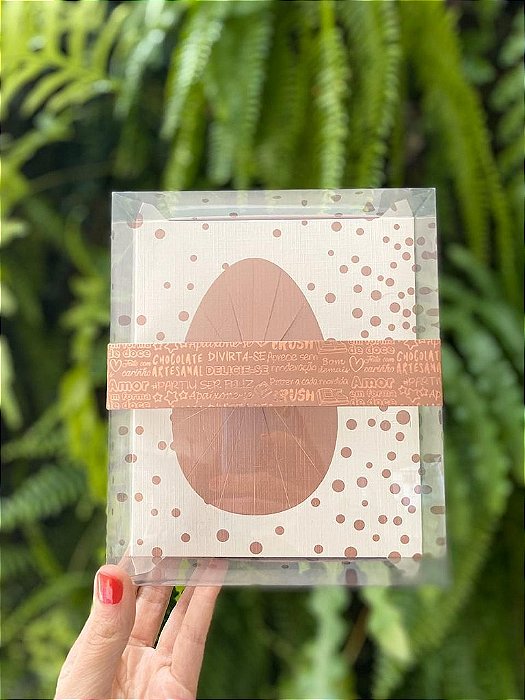 Caixa 2 Corações de Colher de 250g - Classic Coração Rose Gold Cód 2998 - 05 unidades - Ideia Embalagens Pascoa Rizzo
