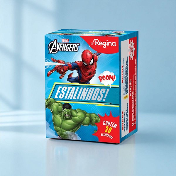Estalinho Biribinha - Avengers - Marvel - Disney Original - 20 estalinhos - Regina - Rizzo