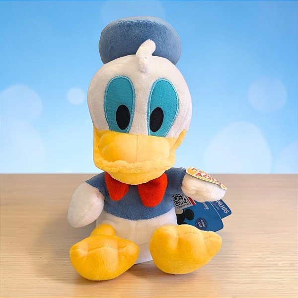 Pelúcia Pato Donald com Luz e Som - 27cm - Disney Original - 1 unidade - Multilaser - Rizzo