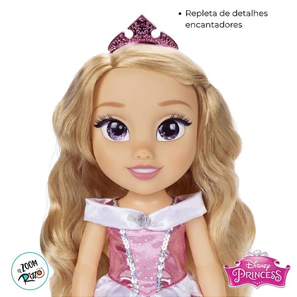 Boneca Articulada - Aurora - 38cm - Disney Original - 1 unidade - Multilaser - Rizzo