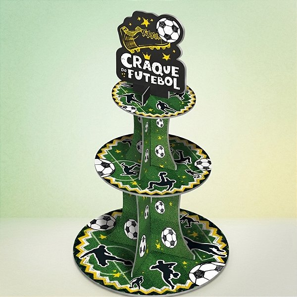 Suporte Para Doces - Futebol - 44,5x29cm - 1 unidade - Regina - Rizzo