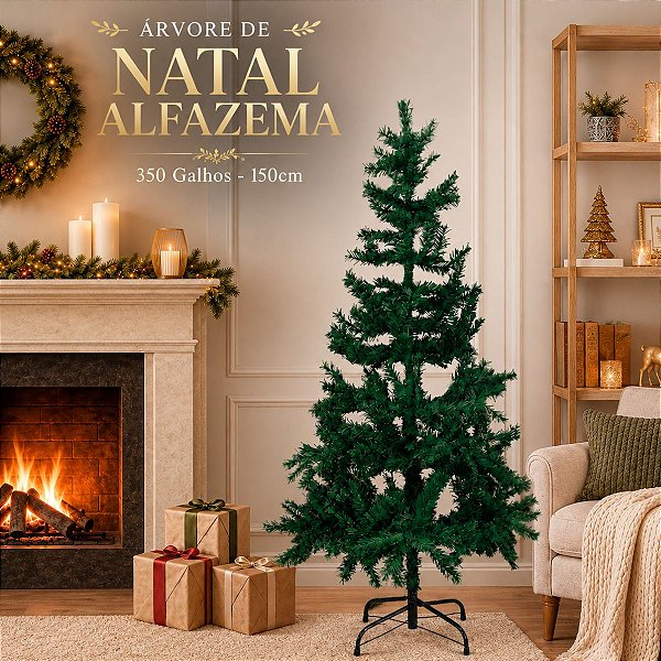 Árvore de Natal Alfazema - 350 Galhos - 150cm - Ref.RZO02582 - 1 unidade - Rizzo