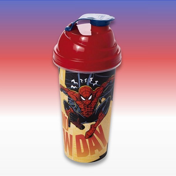 Shakeira Marvel - Homem Aranha Brand New Day - 580ml - 1 unidade - Disney Original - Rizzo