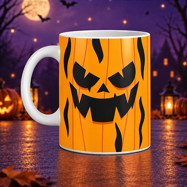 Caneca Abóbora - Halloween - 325ml - 1 unidade - Rizzo