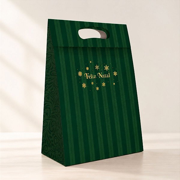 Caixa Surpresa Envelope - Natal Elegance - 32x22cm - 10 unidades - Regina - Rizzo