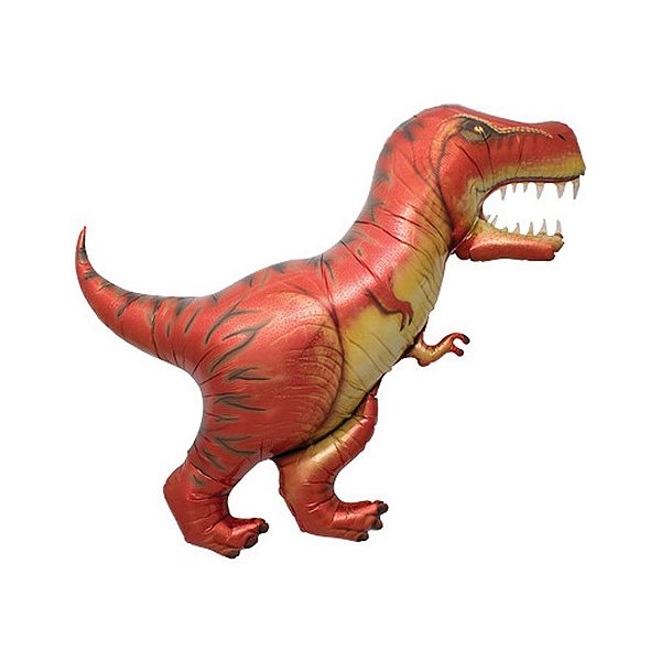 Balão de Festa Microfoil 47" 120cm - Dinossauro T Rex - 01 Unidade - NorthStar Balloons