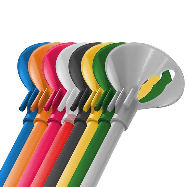 Kit Suporte para Balão 33cm - Sortido - 10 Unidades - Rizzo Balões