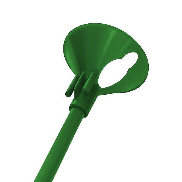 Kit Suporte para Balão 33cm - Verde Escuro - 10 Unidades - Rizzo Balões