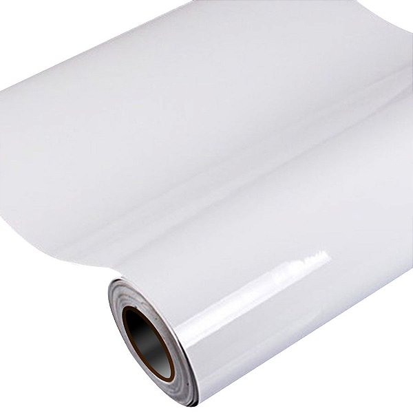 Vinil Adesivo 1m x 30cm - Branco - 01 Unidade - Rizzo Balões