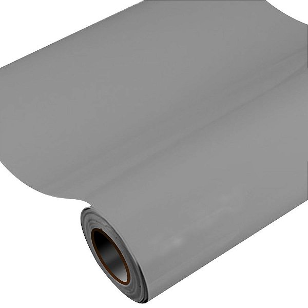 Vinil Adesivo 1m x 30cm - Titânio - 01 Unidade - Vinil - Rizzo Balões