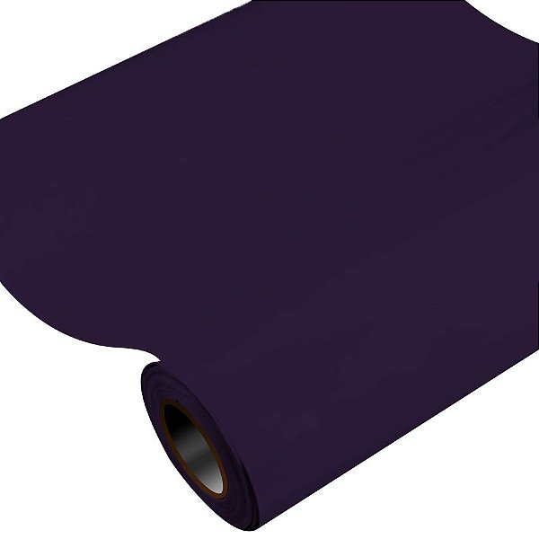 Vinil Adesivo 1m x 30cm - Roxo - 01 Unidade - Vinil - Rizzo Balões