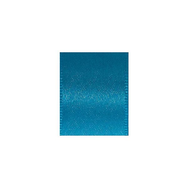 Fita de Cetim Progresso 7mm nº1 - 100m Cor 213 Azul Turquesa - 01 unidade