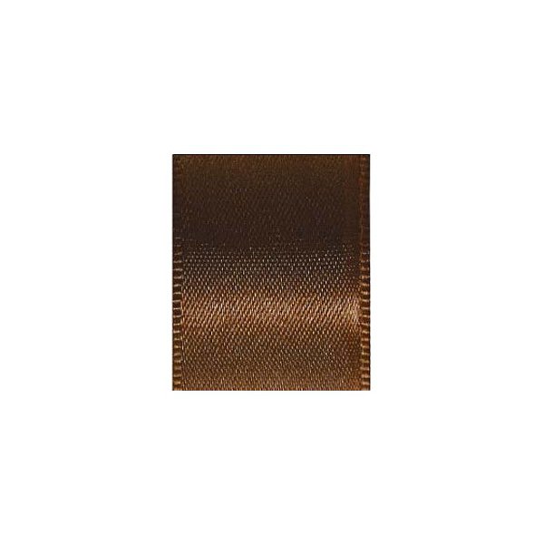 Fita de Cetim Progresso 7mm nº1 - 100m Cor 391 Marrom - 01 unidade